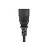 Monoprice Power Adapter Cord Cable Black, 6 ft. 1303